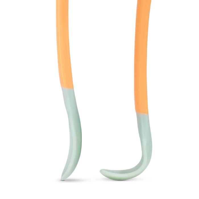 BABOO karotītes ar mīkstu galiņu Peachy Keen 4+ mēneši N2