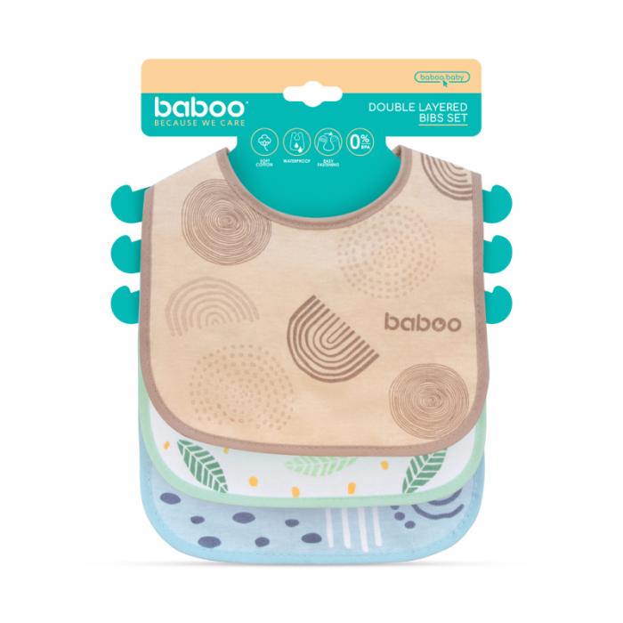 BABOO siekalu priekšautiņi Harmony 0+ mēneši N3