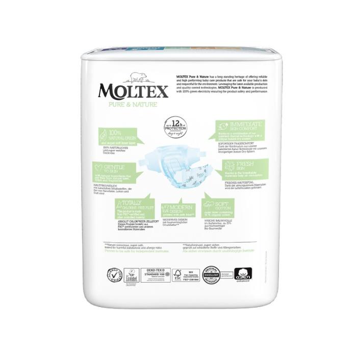 MOLTEX Pure & Nature autiņbiksītes 5 Junior N25