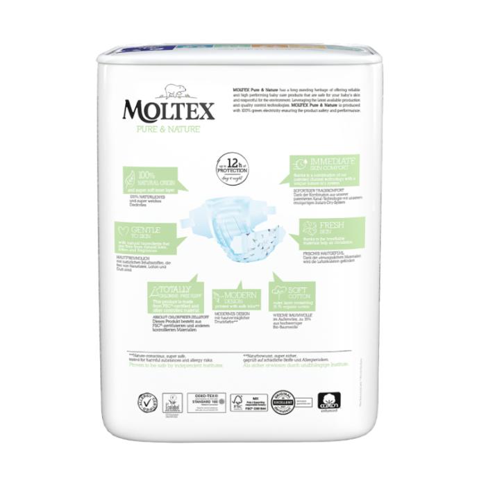 MOLTEX  Pure & Nature autiņbiksītes 6 XL N21