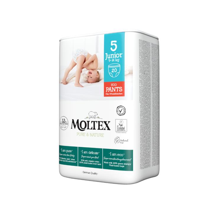 MOLTEX Pure & Nature biksītes 5 Junior N20
