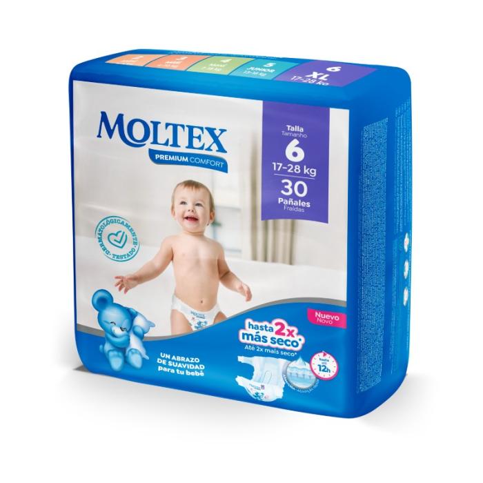 MOLTEX Premium Comfort autiņbiksītes 6 XL N30