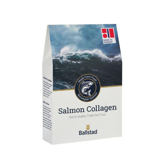 BALLSTAD laša kolagēns pulveris (uzpildes iepakojums) 160g