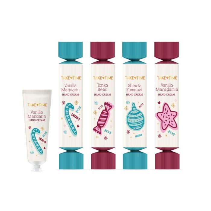 CHRISTMAS roku krēmu dāvanu komplekts 4x30ml