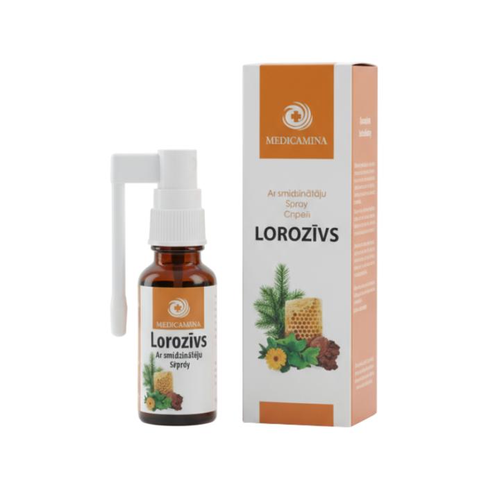LOROZIVS kaklam izsmidzināms līdzeklis 20ml