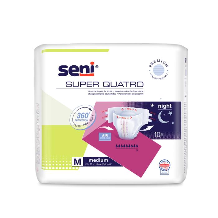 SENI Super Quatro autiņbiksītes M N10