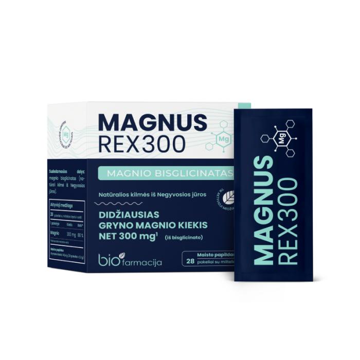BIOFARMACIJA MAGNUS REX300 pulveris N28