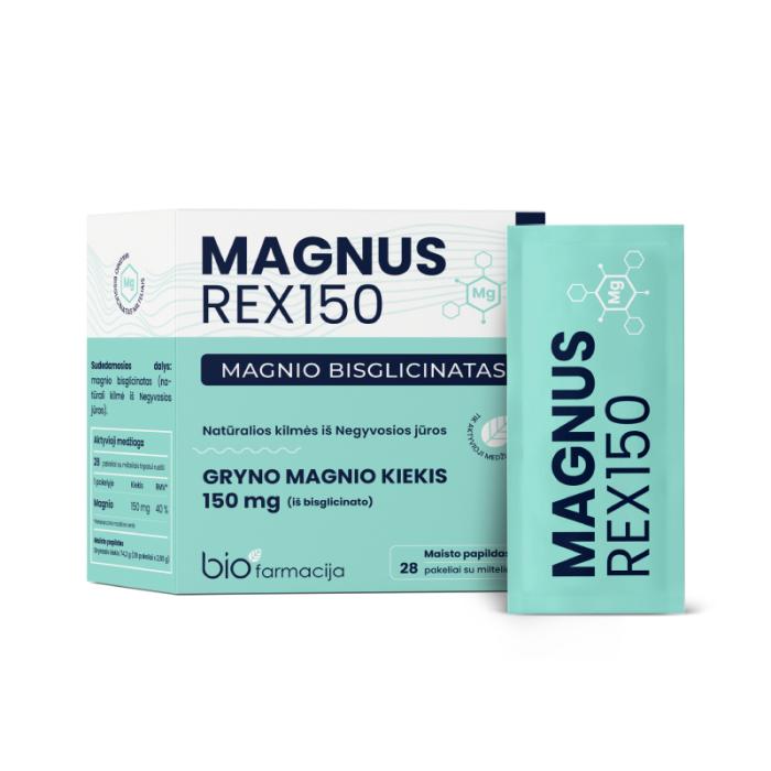 BIOFARMACIJA MAGNUS REX150 pulveris N28