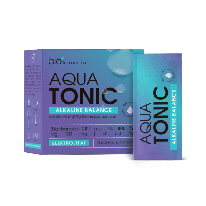 BIOFARMACIJA AQUATONIC Alkaline Balance pulveris N10