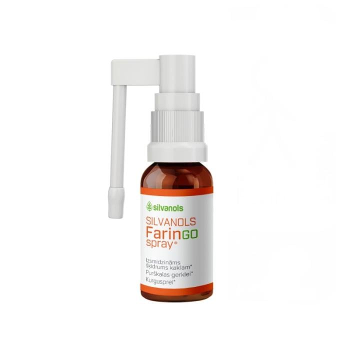 FARINGOSPRAY Silvanols aerosols 20ml
