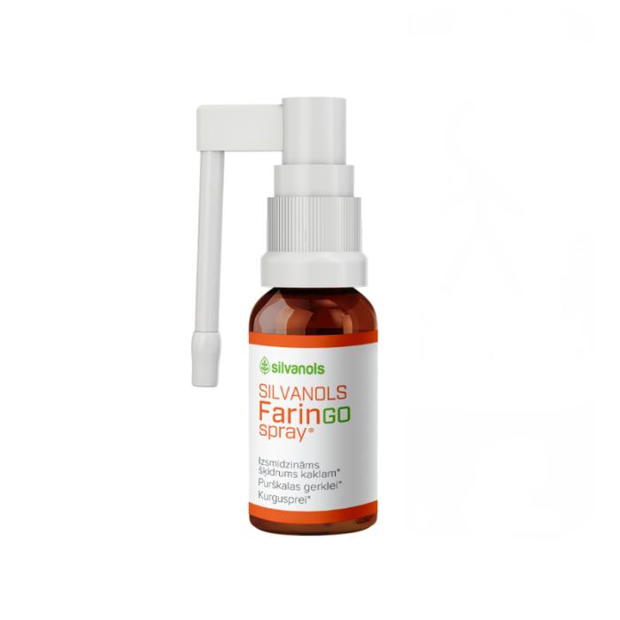 FARINGOSPRAY Silvanols aerosols 20ml
