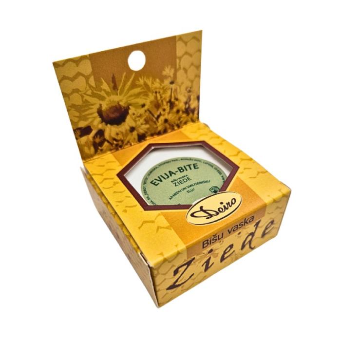 EVIJA-BITE bišu vaska ziede ar medu un smiltsērkšķu eļļu 10g