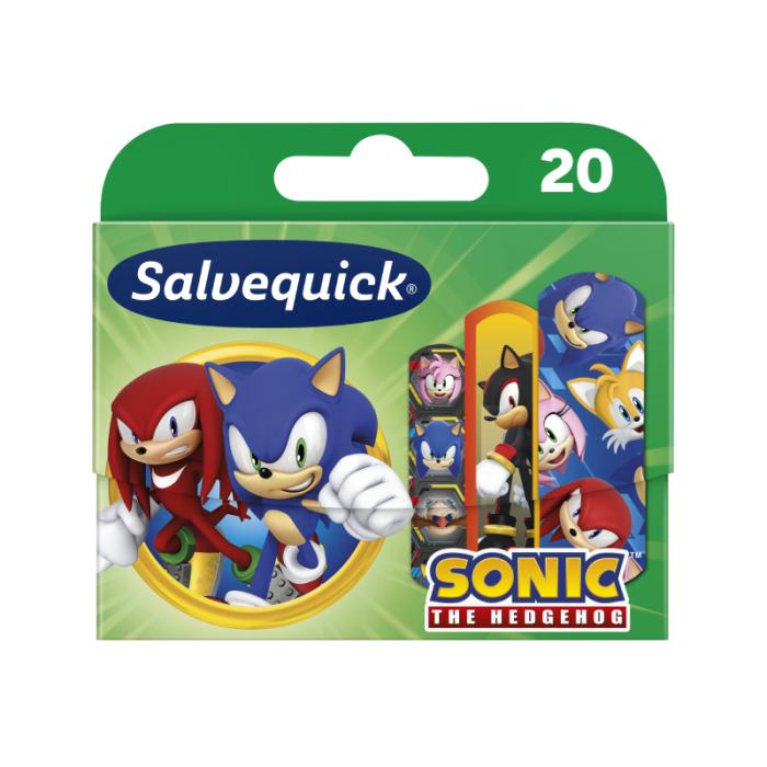 SALVEQUICK Sonic plāksteri bērniem N20