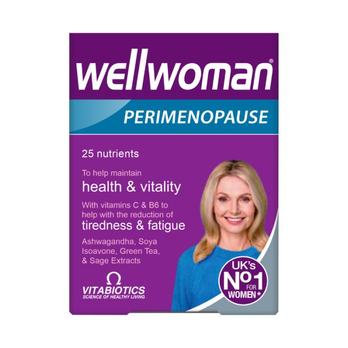 WELLWOMAN Perimenopause tabletes N30
