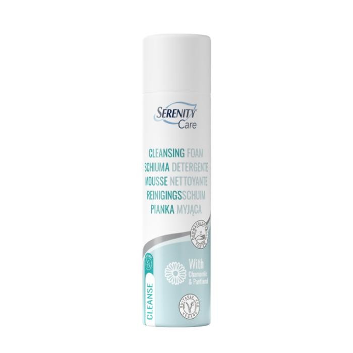 SERENITY Care attīrošas putas ar pantenolu un kumelītēm 400 ml