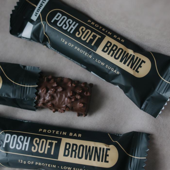 ICONFIT Posh Soft Brownie proteīna batoniņš 40g