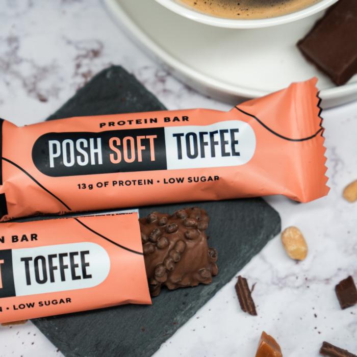ICONFIT Posh Soft Toffee proteīna batoniņš 40g