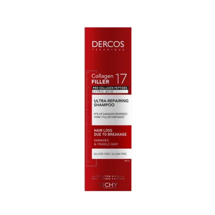 VICHY Dercos Collagen 17 Filler īpaši atjaunojošs šampūns 200ml