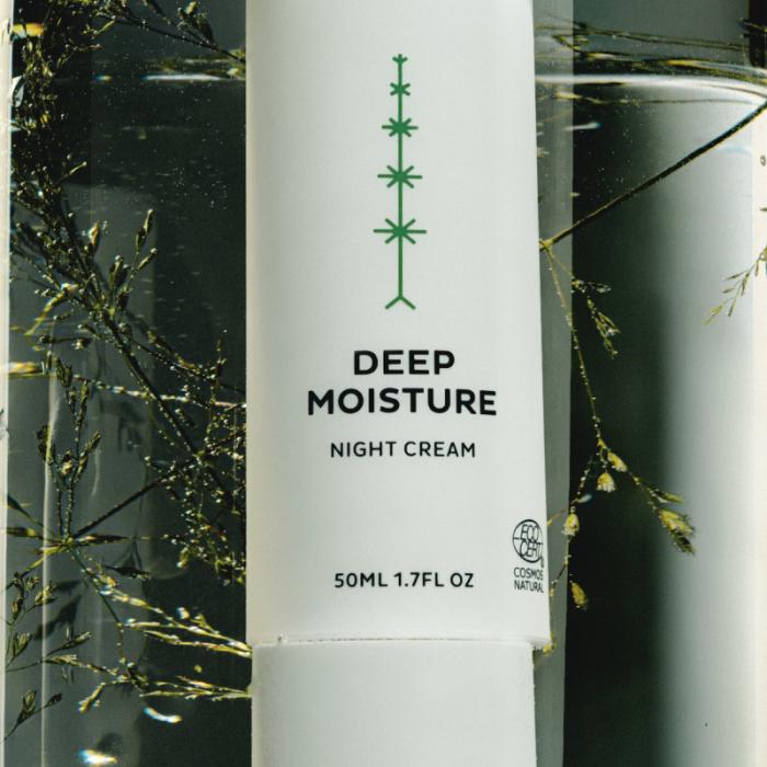 MADARA Deep Moisture mitrinošs nakts krēms 50ml