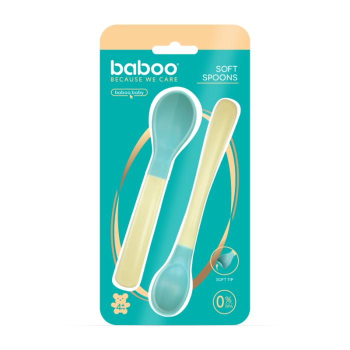 BABOO karotītes ar mīkstu galiņu Lagoon Fiesta 4+ mēneši N2