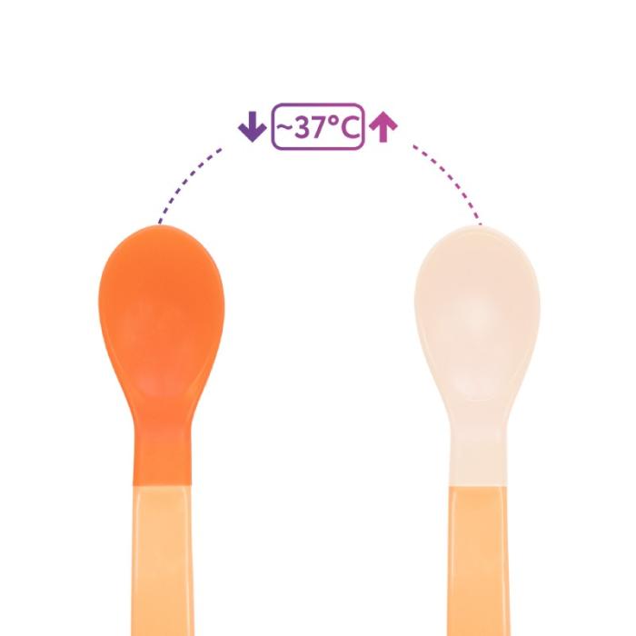 BABOO karstumjutīgās karotītes Peachy Keen 4+ mēneši N2