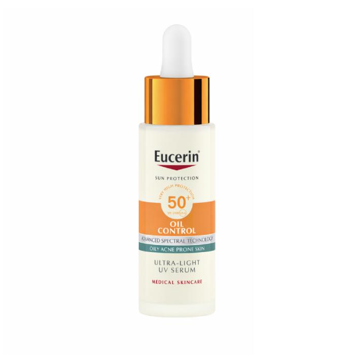 EUCERIN Sun Oil Control SPF 50+ īpaši viegls ikdienas serums 30ml