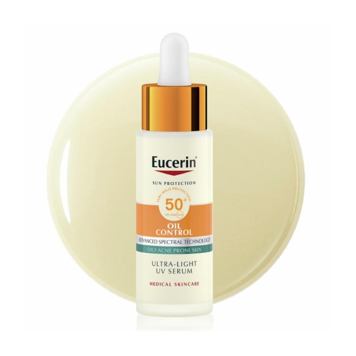 EUCERIN Sun Oil Control SPF 50+ īpaši viegls ikdienas serums 30ml