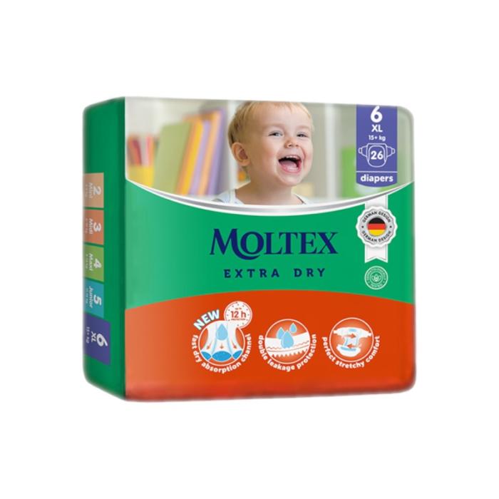 MOLTEX Extra Dry autiņbiksītes 6 XL N26