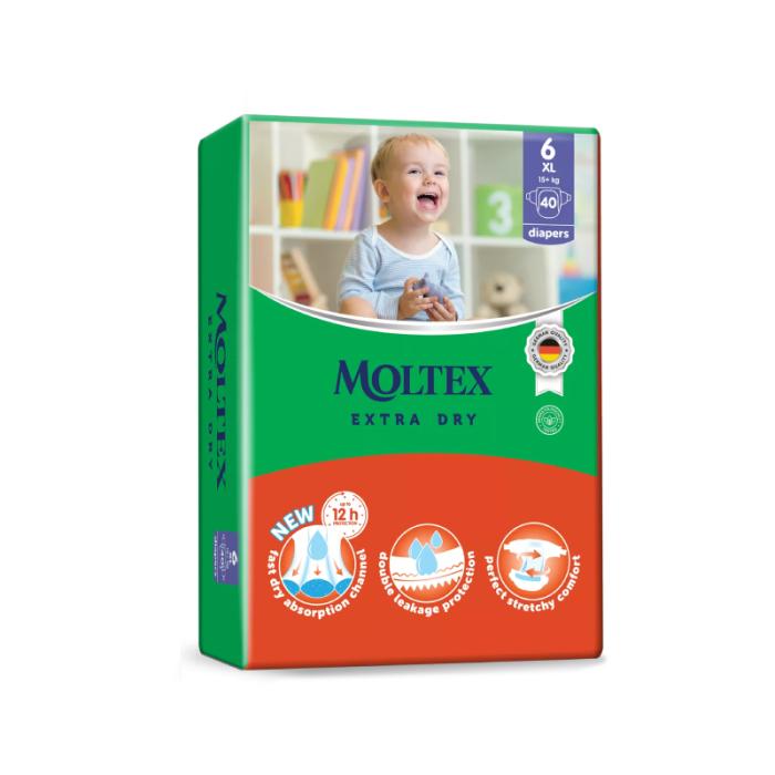 MOLTEX Extra Dry autiņbiksītes 6 XL N40