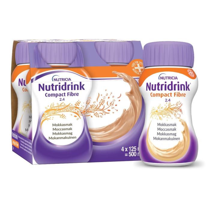 NUTRIDRINK Compact Fibre ar mokas kafijas garšu 125ml N4