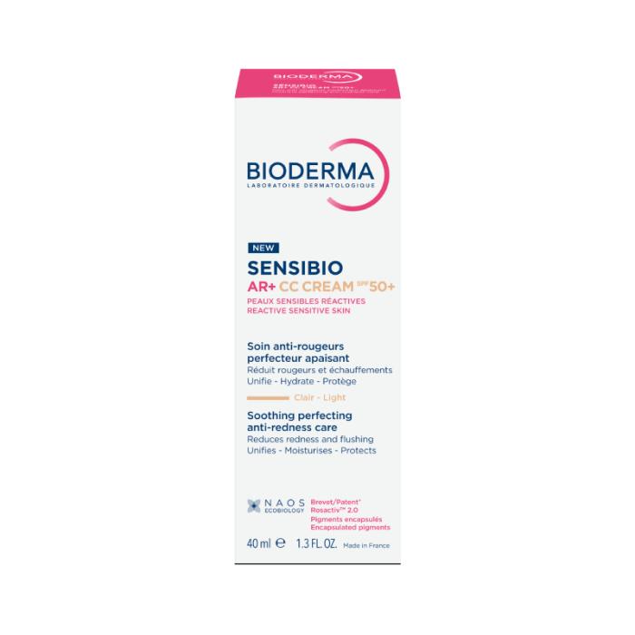 BIODERMA Sensibio AR+ SPF50+ CC krēms 40ml