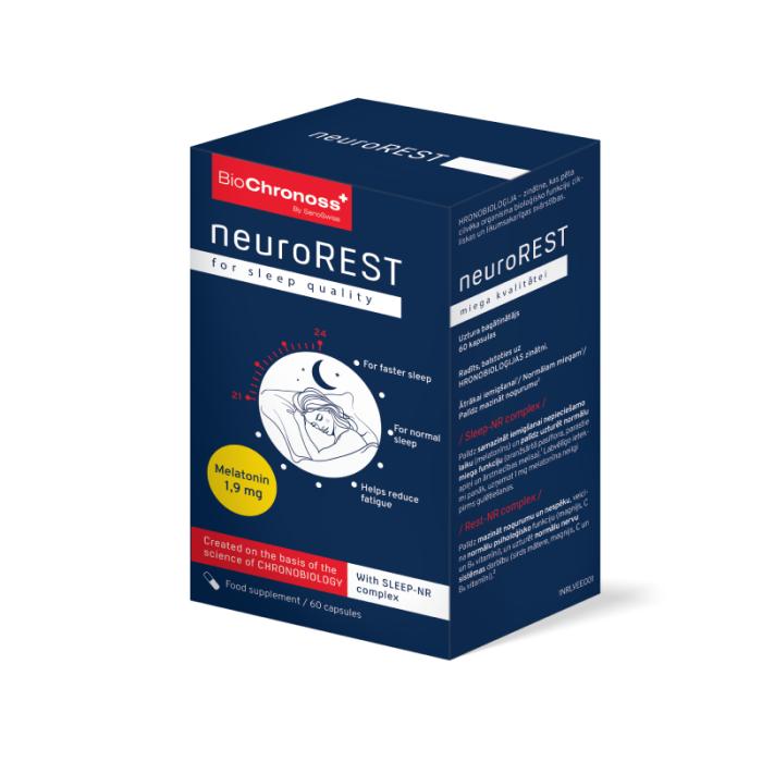 BIOCHRONOSS NeuroRest kapsulas N60
