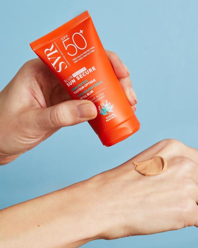 SVR Sun Secure Blur Teinte SPF50+ tonēts sejas aizsargkrēms 50 ml