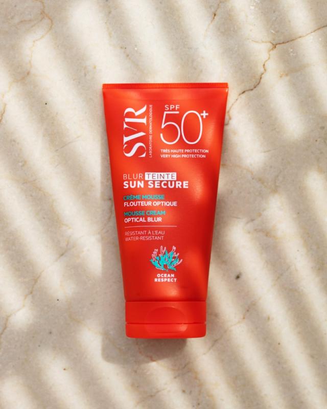 SVR Sun Secure Blur Teinte SPF50+ tonēts sejas aizsargkrēms 50 ml