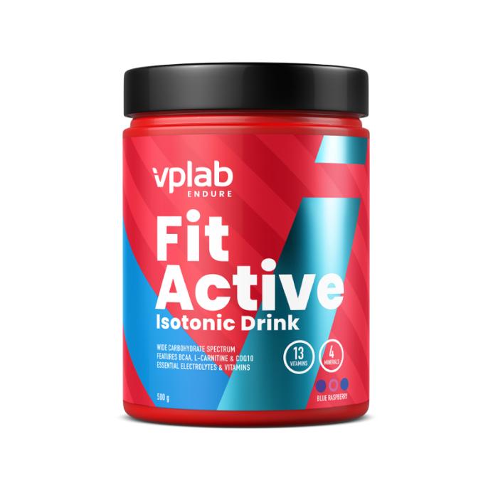 VPLAB FitActive Blue Raspberry pulveris 500 g