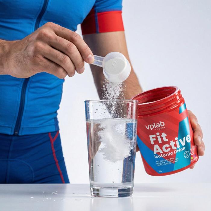 VPLAB FitActive Apple&Blackcurrant pulveris 500 g