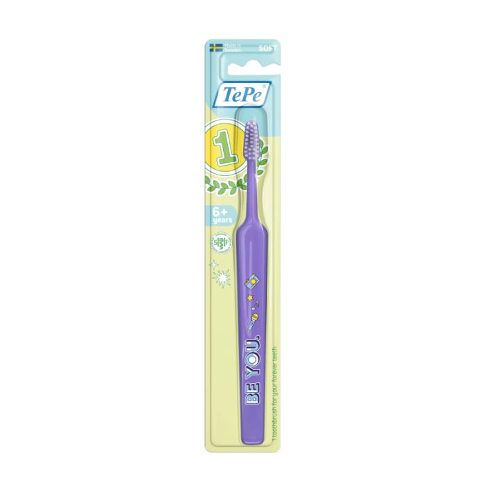 TEPE Kids Soft zobu birste 6+ gadi N1