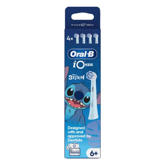 ORAL B iO Kids 6+ g. Stitch zobu birstes uzgaļi N4