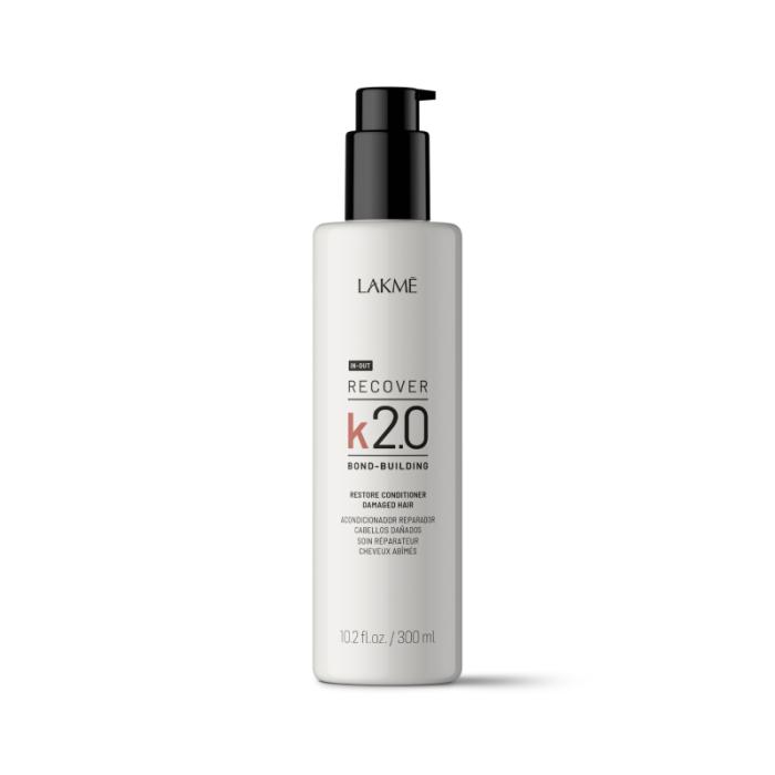 LAKMĒ K2.0 Restore atjaunojošs kondicionieris bojātiem matiem 300 ml