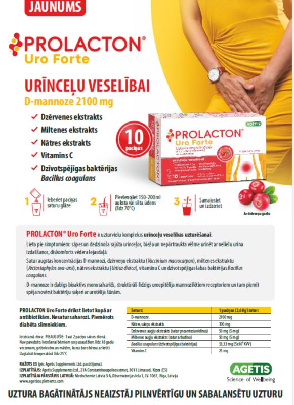 PROLACTON Uro Forte pulveris N10