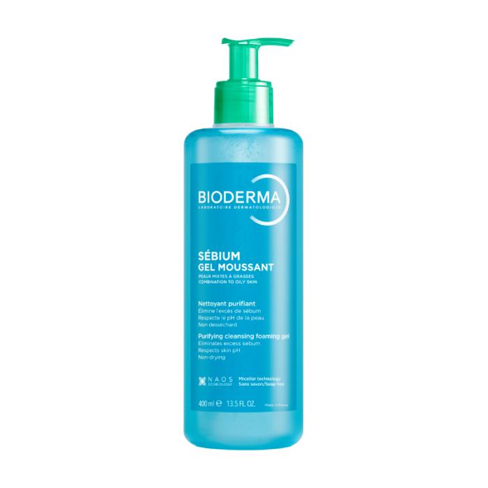 BIODERMA Sébium Gel Moussant attīrošs putojošs gels 400 ml