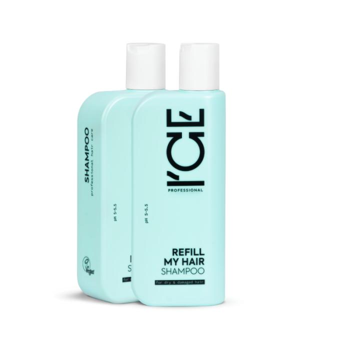 ICE Professional Refill My Hair mitrinošs matu šampūns 250ml