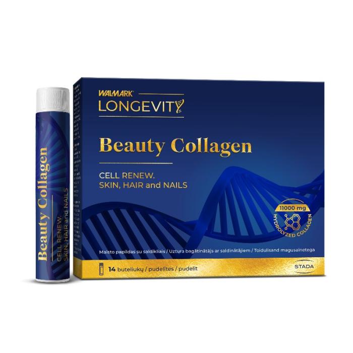 WALMARK Longevity Beauty Collagen Shots šķidrums 25ml N14