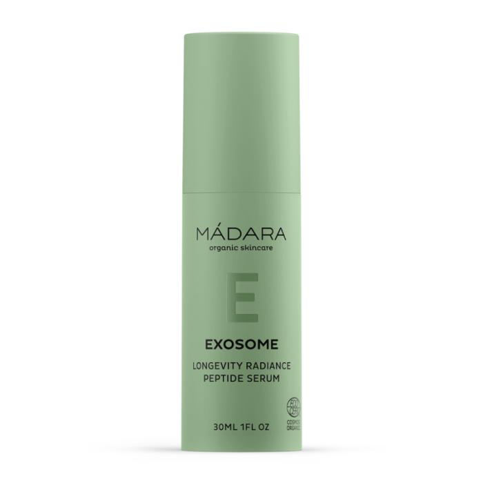 MADARA Exosome Longevity mirdzumu atjaunojošs serums ar eksosomām un peptīdiem 30ml