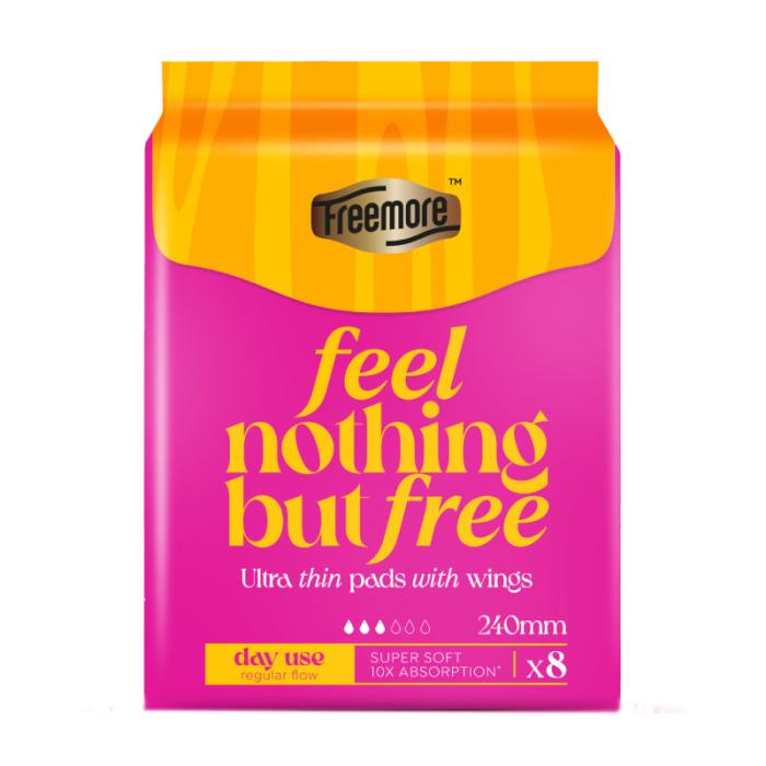 FREEMORE Ultra Thin dienas higiēniskās paketes N8