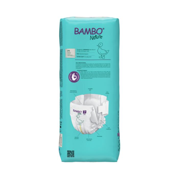 BAMBO NATURE autiņbiksītes 7.izmērs 18+ kg N40