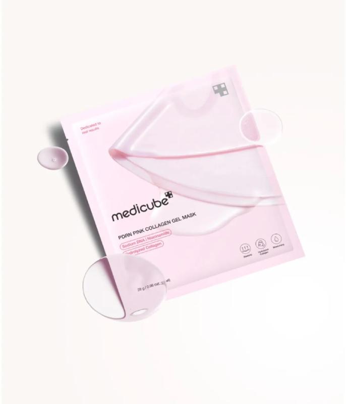 MEDICUBE PDRN Pink Collagen Gel sejas maska 28 g N1