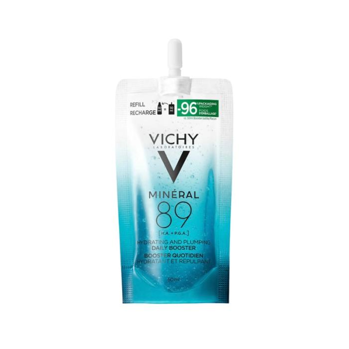 VICHY Mineral 89 ādu stiprinošs un mitrinošs serums Refill 50ml