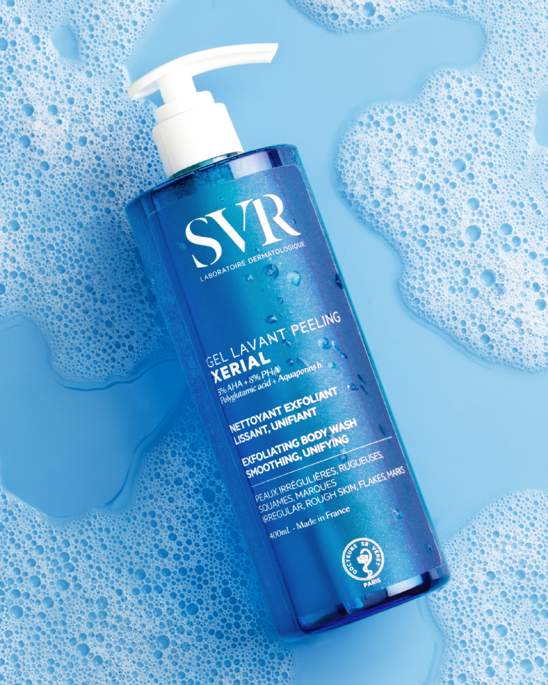 SVR Xerial Gel Lavant Peeling pīlinga mazgāšanas želeja 400 ml