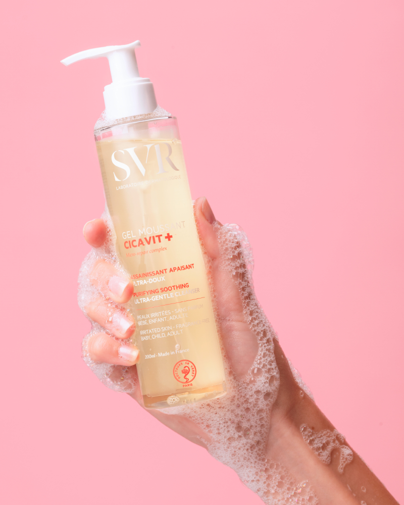 SVR Cicavit+ Gel Moussant mazgāšanas želeja kairinātai un bojātai ādai 200 ml
